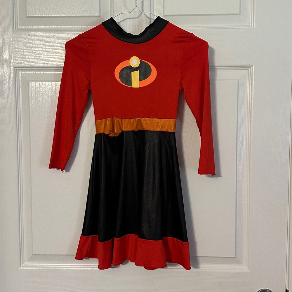 Incredibles 2 Red and Black Costume Dress